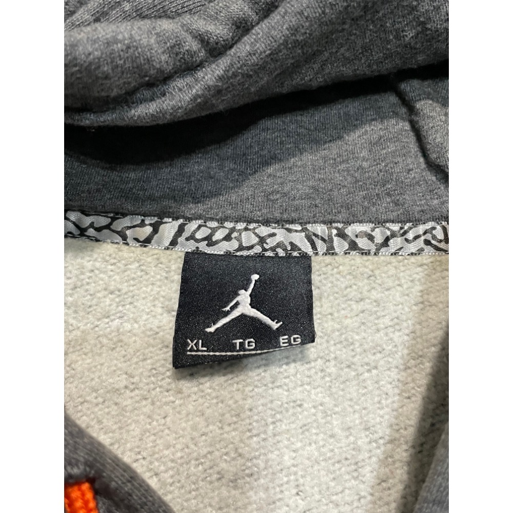 Air Jordan 連帽外套 拼接 男 二手 古著-細節圖5