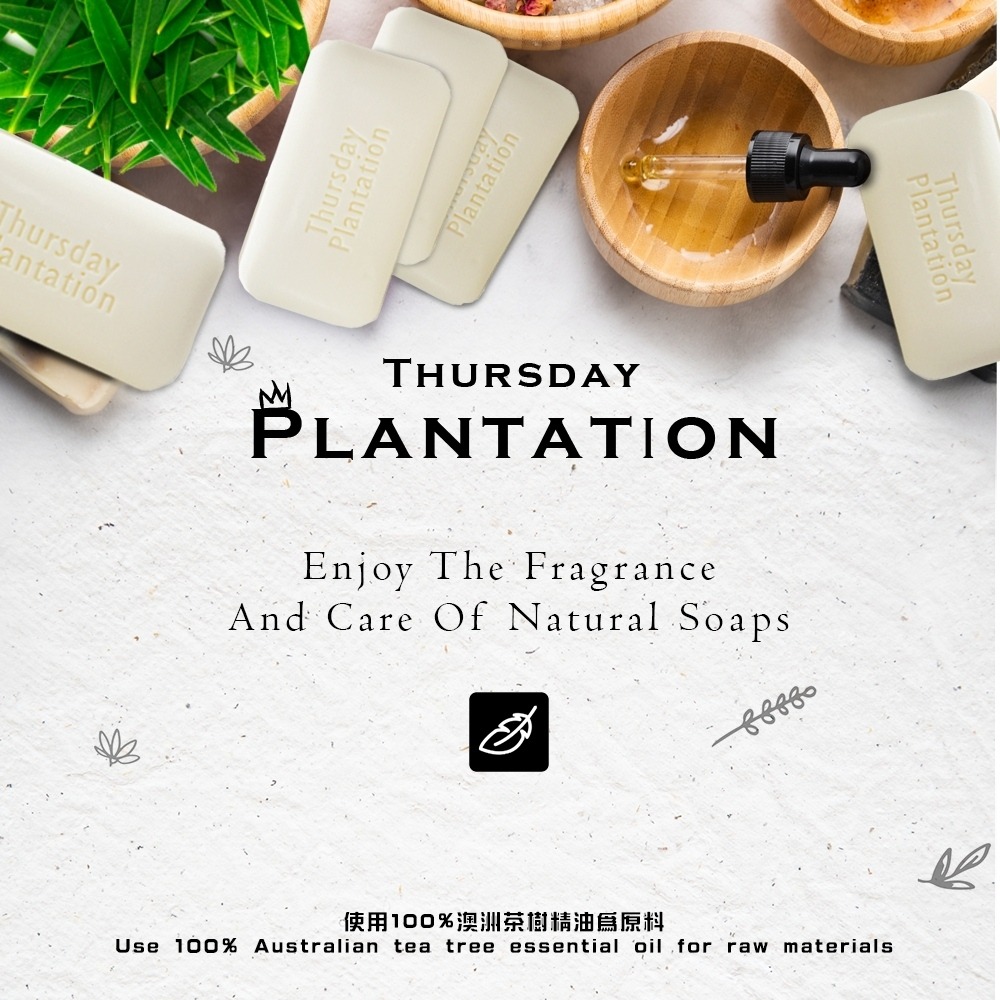 【Thursday Plantation 星期四農莊】茶樹精油潔膚皂 125gx3顆盒裝 (澳洲原裝進口)-細節圖2