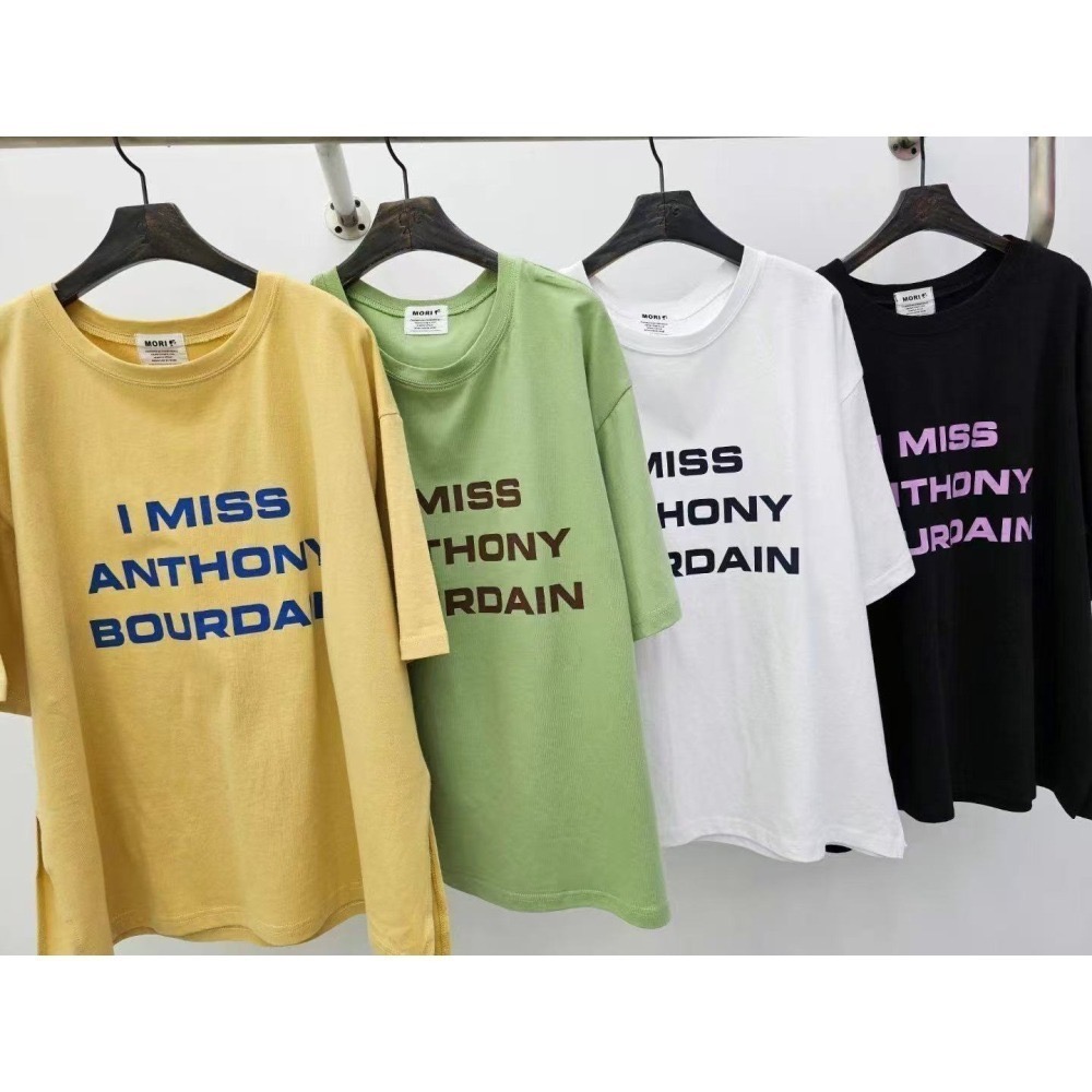 結束營業現貨出清❣️玖月。September❣️正韓 嬌小歐膩家 配色英文字長版Tee 2505A04-細節圖9