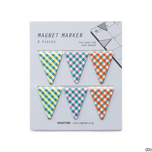 【現貨】HOBO日手帳週邊-HIGHTIDE標記磁鐵書籤(四款可選) magnet marker 標籤-細節圖8