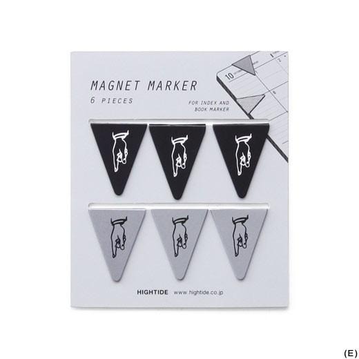【現貨】HOBO日手帳週邊-HIGHTIDE標記磁鐵書籤(四款可選) magnet marker 標籤-細節圖9