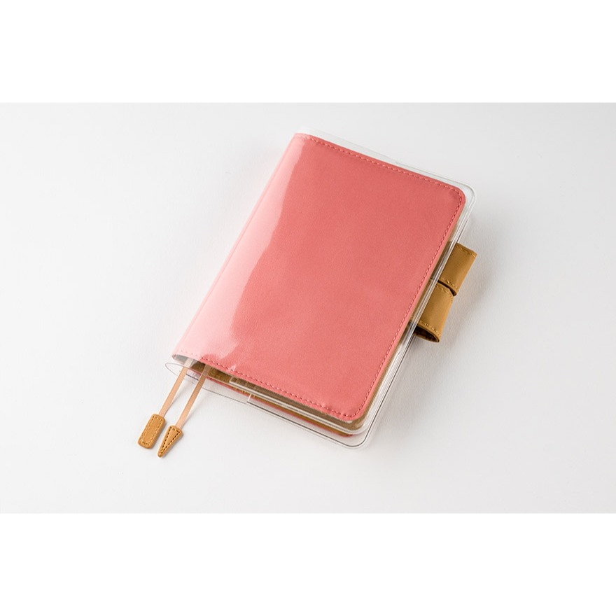 【預購】HOBO日手帳外皮 A6文庫本 櫻並木 櫻花粉 純色系列 書皮 書衣 Hobonichi HOBO手帳-細節圖10