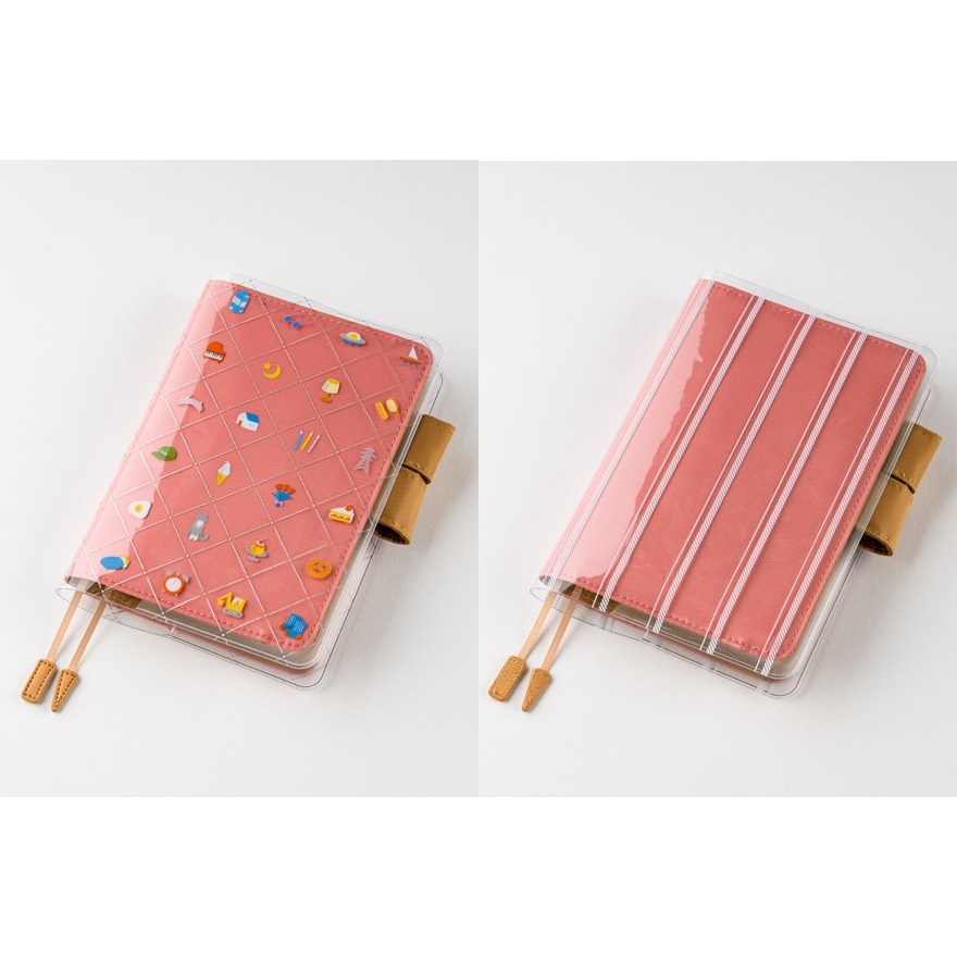 【預購】HOBO日手帳外皮 A6文庫本 櫻並木 櫻花粉 純色系列 書皮 書衣 Hobonichi HOBO手帳-細節圖11