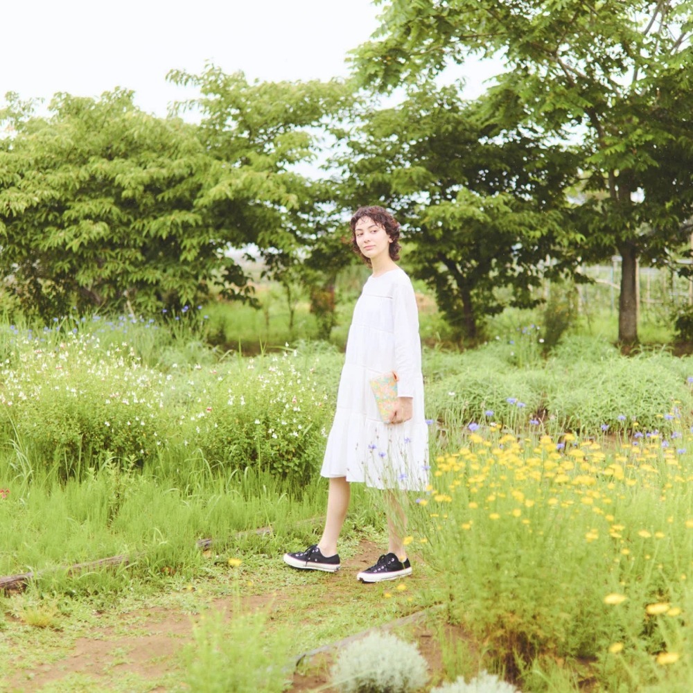 【現貨】HOBO日Weeks收納包 Hollyhocks（Orange）英國Liberty Fabrics 週手帳拉鍊包-細節圖4