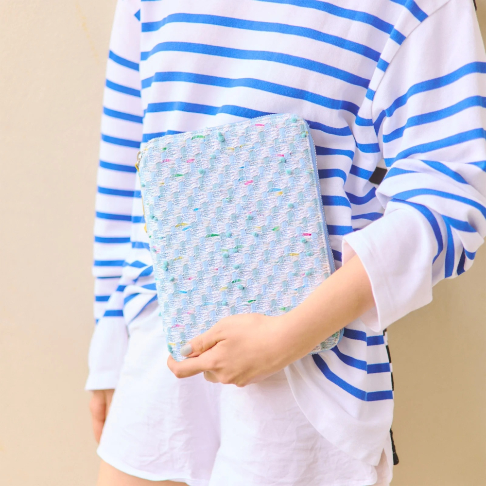 HOBO日手帳外皮 A5大本 LINTON Vacances 假期 書皮 書衣 拉鍊包 Hobonichi-細節圖2