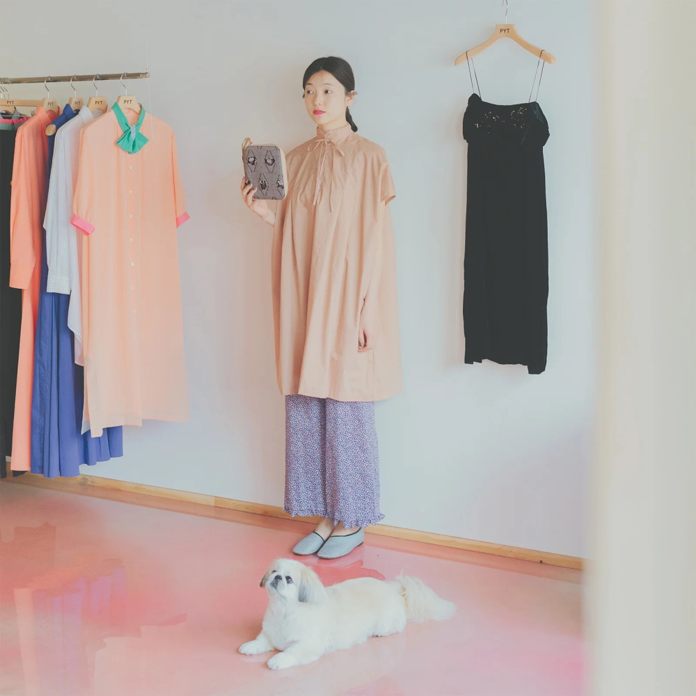 【預購】HOBO日手帳外皮 A6文庫本 PYT - Tokyo in bloom/rabbits 書皮 書衣 拉鍊包-細節圖5