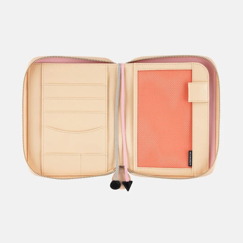 【預購】HOBO日手帳外皮 A6文庫本 PYT - Tokyo in bloom/rabbits 書皮 書衣 拉鍊包-細節圖8