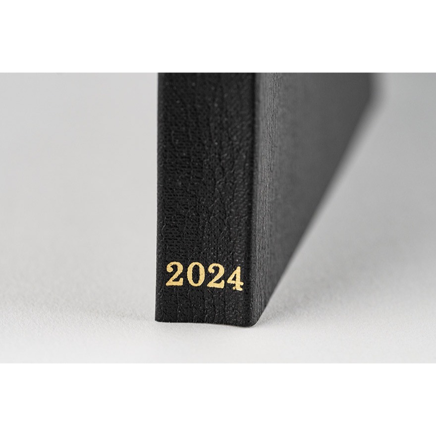 HOBO日手帳2024年本體(內頁) A6文庫本 Planner (國際英文版 週一起始)贈三色筆+小提袋-細節圖11