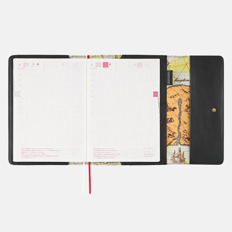 【預購】HOBO日手帳外皮 A5大本 ONE PIECE 前進梅莉號航海日誌海賊王Going Merry LOGBOOK-細節圖10