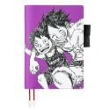 【現貨】HOBO日手帳外皮 A5大本 ONE PIECE 草帽小子魯夫 PURPLE 海賊王 航海王 書皮 書衣-規格圖11