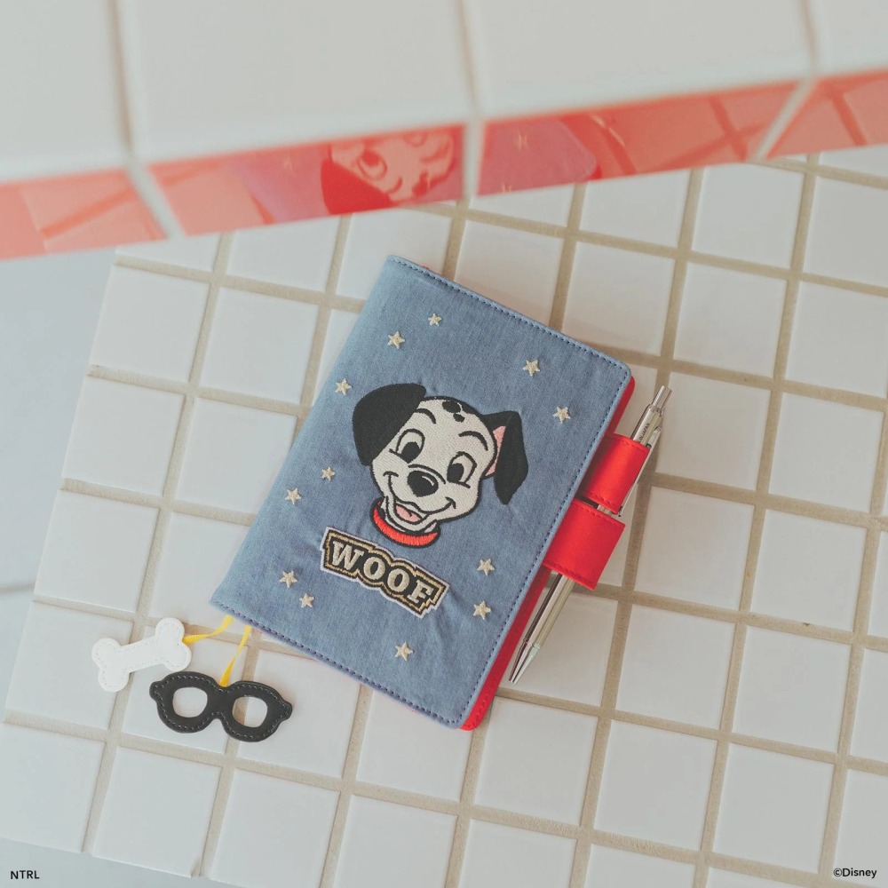 【現貨】HOBO日手帳外皮 A6文庫本 WOOF 101忠狗 迪士尼 Disney 書皮 書衣 Hobonichi-細節圖2