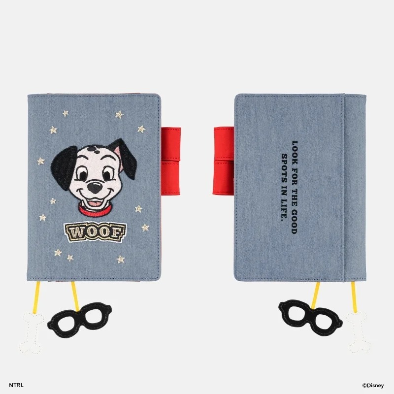 【現貨】HOBO日手帳外皮 A6文庫本 WOOF 101忠狗 迪士尼 Disney 書皮 書衣 Hobonichi-細節圖6