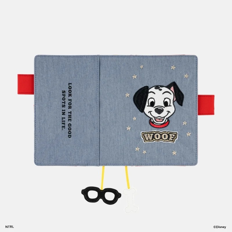 【現貨】HOBO日手帳外皮 A6文庫本 WOOF 101忠狗 迪士尼 Disney 書皮 書衣 Hobonichi-細節圖7