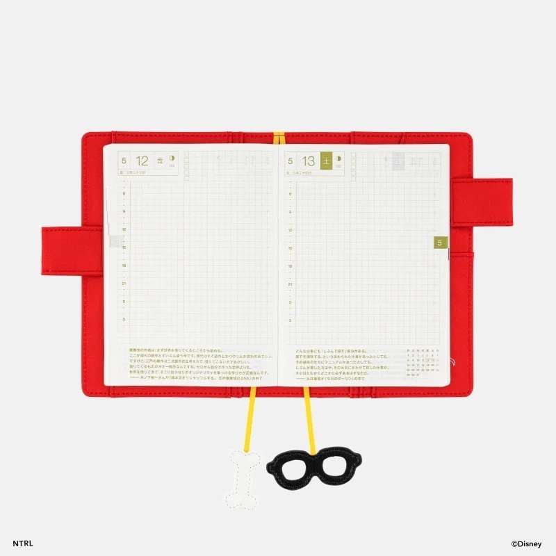 【現貨】HOBO日手帳外皮 A6文庫本 WOOF 101忠狗 迪士尼 Disney 書皮 書衣 Hobonichi-細節圖9