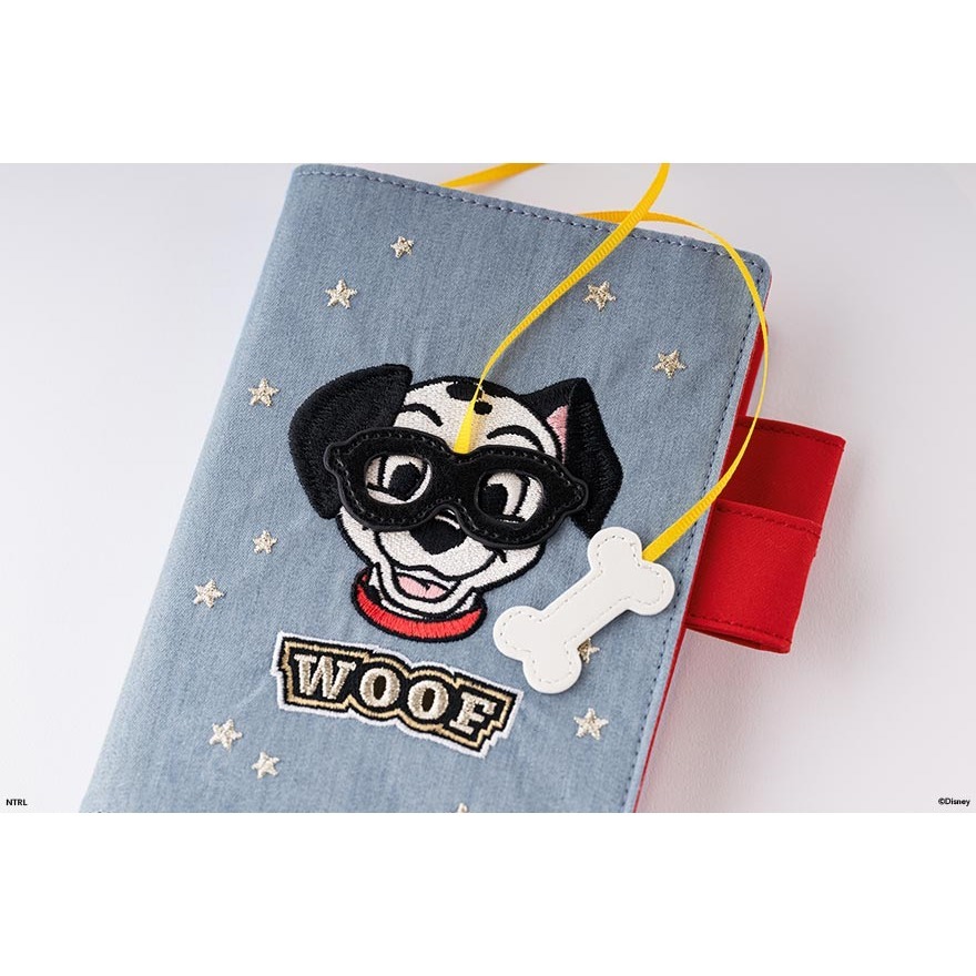 【現貨】HOBO日手帳外皮 A6文庫本 WOOF 101忠狗 迪士尼 Disney 書皮 書衣 Hobonichi-細節圖11