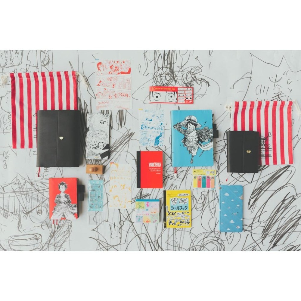 【現貨】HOBO日 ONE PIECE 咚!! 貼紙簿 漫畫背景音效 狀聲詞貼紙 海賊王 航海王 手帳週邊-細節圖8