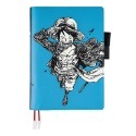 【現貨】HOBO日手帳外皮 A5大本 ONE PIECE 草帽魯夫 BLUE 海賊王 航海王 書皮書衣-規格圖11