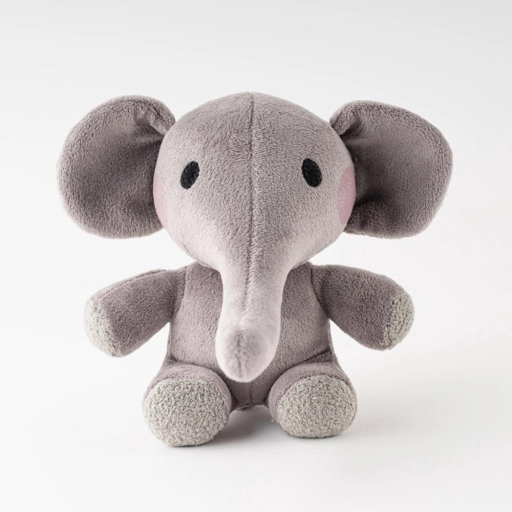 【現貨】HOBO日手帳週邊 古倫巴幼兒園 大象絨毛玩偶 堀內誠一 Hobonichi-細節圖2