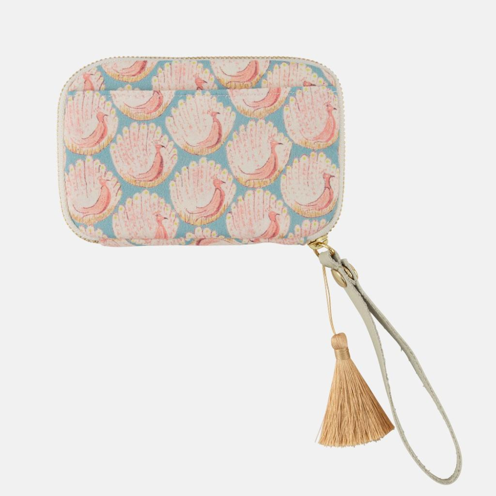 HOBO日 收納包 (口袋版) Peacocks of Grantham Hall 零錢包 鑰匙包 手帳週邊-細節圖6