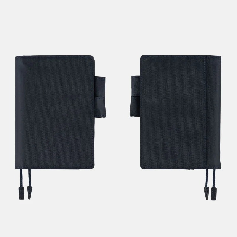 【預購】HOBO日手帳外皮 A6文庫本 藏青 Navy 海軍藍 純色系列 書皮書衣 Hobonichi HOBO手帳-細節圖4