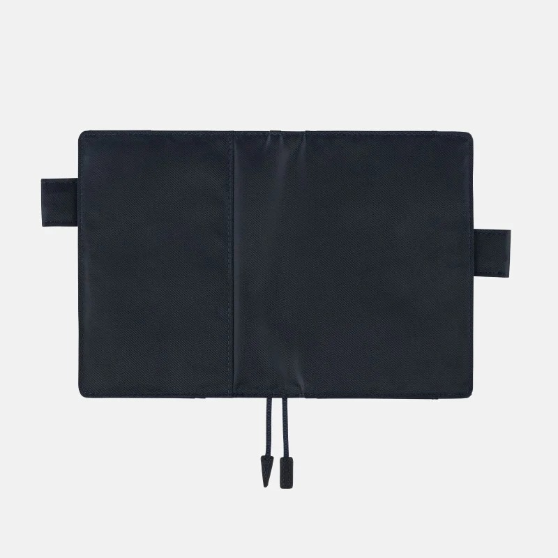 【預購】HOBO日手帳外皮 A6文庫本 藏青 Navy 海軍藍 純色系列 書皮書衣 Hobonichi HOBO手帳-細節圖5