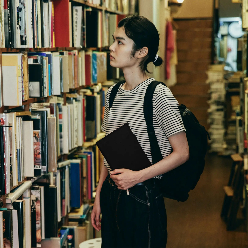 【預購】HOBO日手帳 dayfree專用 BS light 輕便書衣 A5大本 黑色-細節圖4