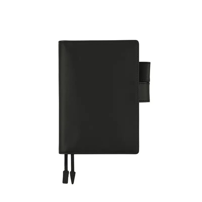 HOBO日手帳外皮 A6文庫本 佐藤卓 TS Basic 牛皮書衣 (黑) Hobonichi-規格圖9