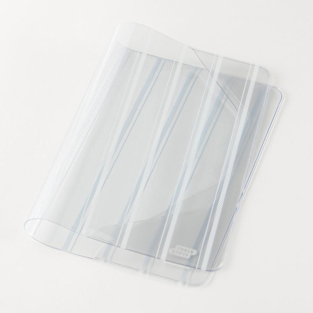 【現貨】HOBO日手帳週邊 A6 Cover on Cover- Stripes 直紋 (圖案印花透明套保護套)-細節圖2