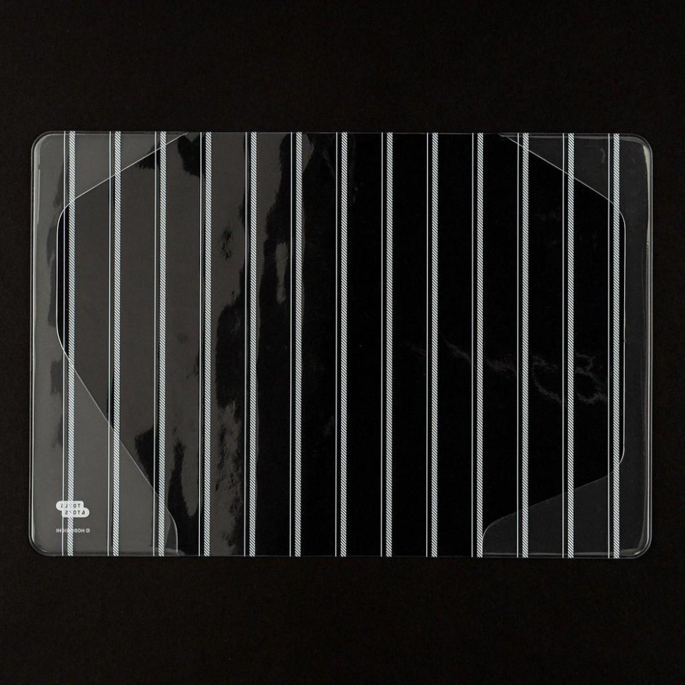 【現貨】HOBO日手帳週邊 A6 Cover on Cover- Stripes 直紋 (圖案印花透明套保護套)-細節圖3