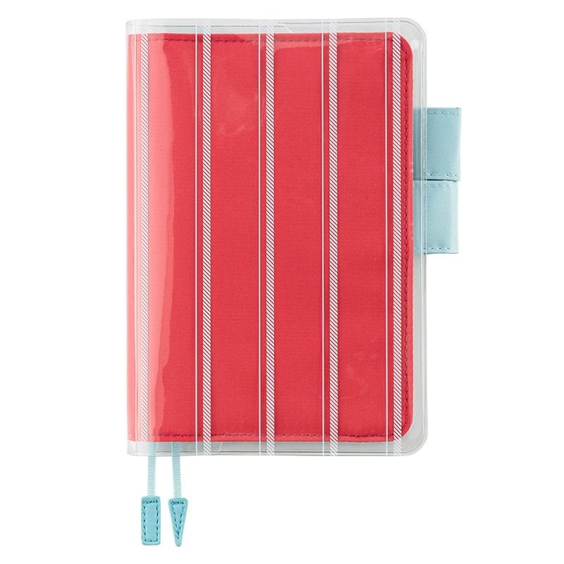 【現貨】HOBO日手帳週邊 A6 Cover on Cover- Stripes 直紋 (圖案印花透明套保護套)-細節圖5