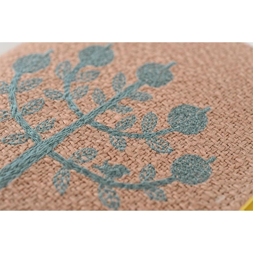 【現貨】 HOBO日手帳 Weeks刺繡收納包 ringo蘋果樹 minä perhonen 皆川明 拉鍊包-細節圖8