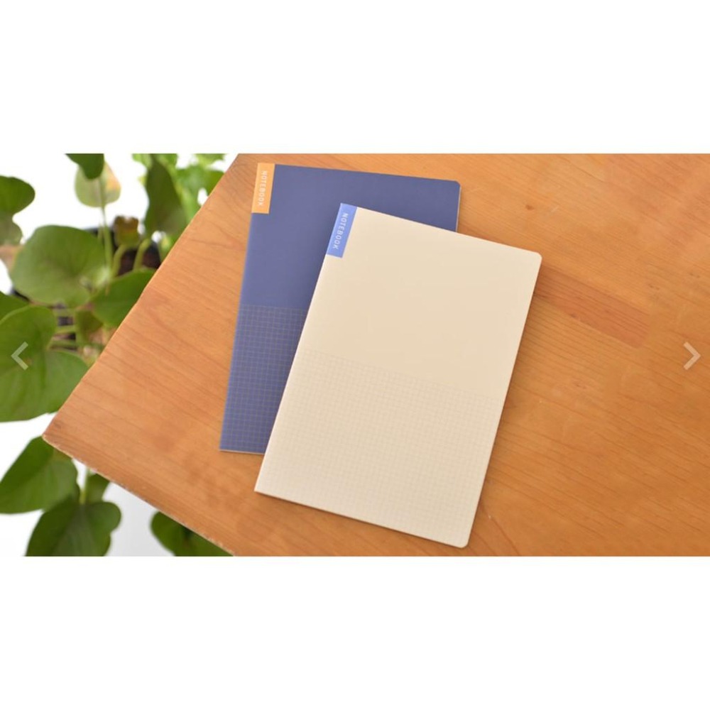 【現貨】HOBO日手帳週邊 A5方格筆記本 (1組2本) 方眼格 筆記 搭配A5手帳書衣使用-細節圖4