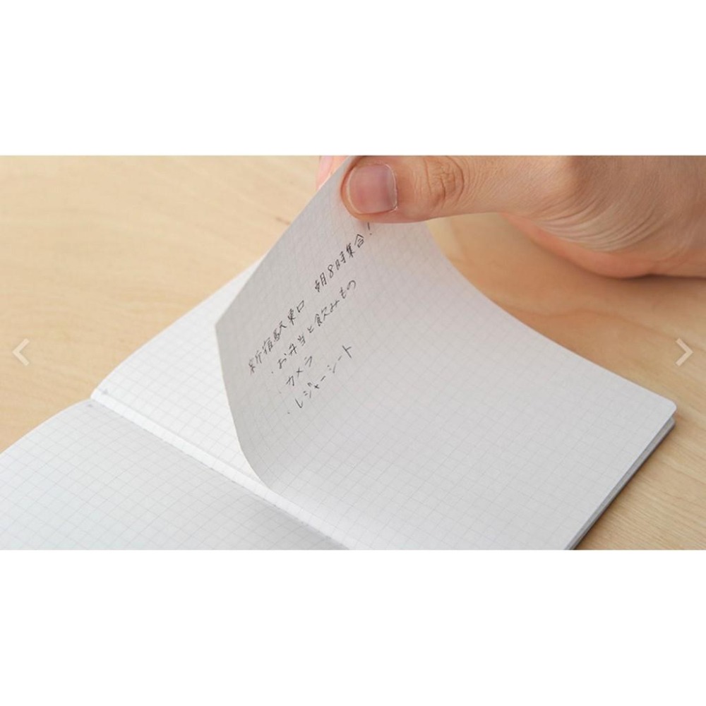 【現貨】HOBO日手帳週邊 A6方格筆記本 (1組3本) 每頁虛線可撕設計 方眼格 筆記-細節圖2