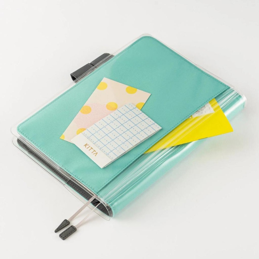 【現貨】HOBO日手帳週邊 A5大本 Cover on Cover (外皮用透明保護套) Hobonichi 書套-細節圖5