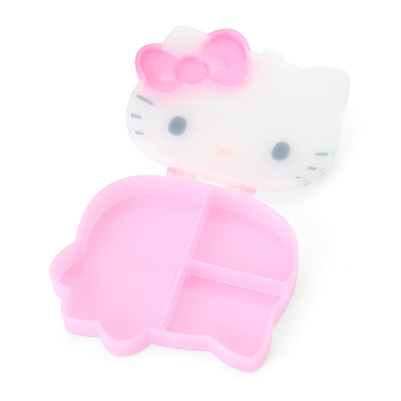 【現貨】日本三麗鷗 HELLO KITTY 大臉造型飾品盒/分格收納盒（I Love Hello Kitty）粉紅款-細節圖3
