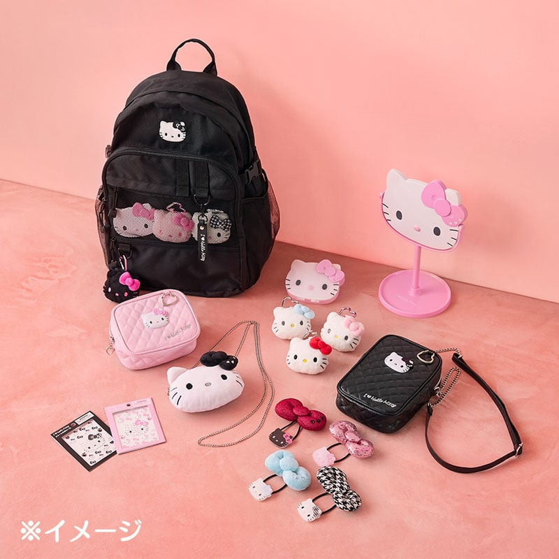 【現貨】日本三麗鷗 HELLO KITTY 大臉造型飾品盒/分格收納盒（I Love Hello Kitty）粉紅款-細節圖6