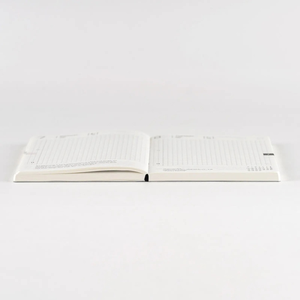 HOBO日手帳 2026年本體(內頁) A6文庫本 Planner (國際英文版 週一起始)❗️官網機器人紙鎮已贈完❗️-細節圖7