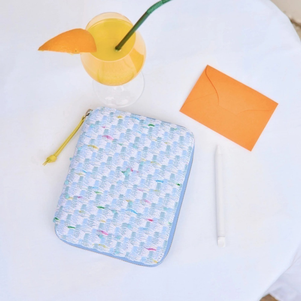 【預購】HOBO日手帳外皮 A6文庫本 LINTON Vacances 假期 書皮 書衣 拉鍊包 Hobonichi-細節圖2