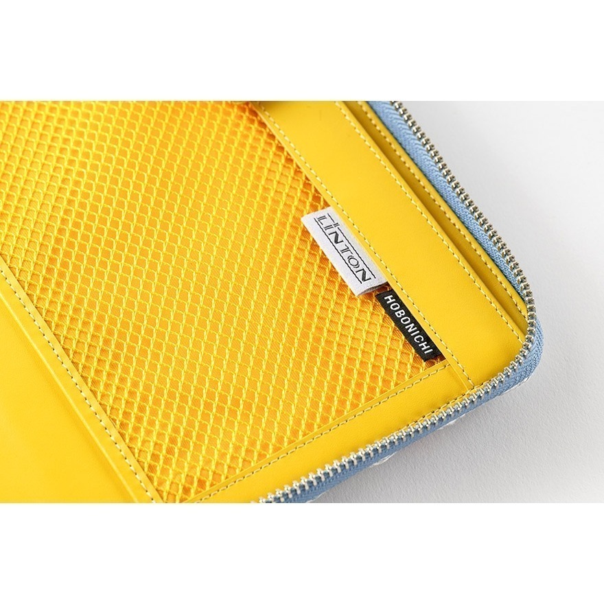 【預購】HOBO日手帳外皮 A6文庫本 LINTON Vacances 假期 書皮 書衣 拉鍊包 Hobonichi-細節圖10