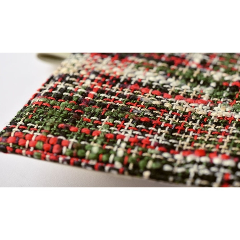 【現貨】HOBO日手帳外皮 A6文庫本 彩格子 岩手手工紡織 粗線呢 HOBONICHI 書皮 書衣-細節圖9