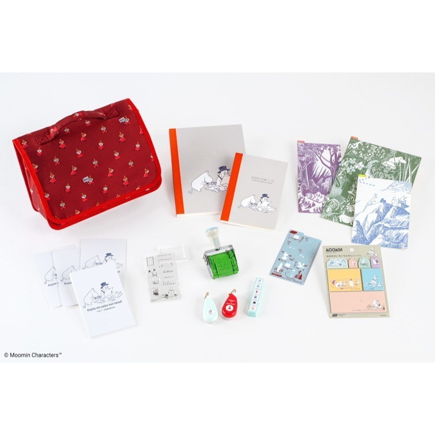 【現貨】HOBO日手帳外皮 A6文庫本 Moomin 盛大派對之夜 嚕嚕米 姆明 書皮書衣 Hobonichi-細節圖11
