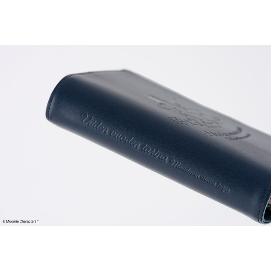 【預購】HOBO日 五年手帳專用書衣 A6文庫本 Moomin 回憶錄 牛皮書衣 思い出の記 嚕嚕米 姆明 HOBO手帳-細節圖11