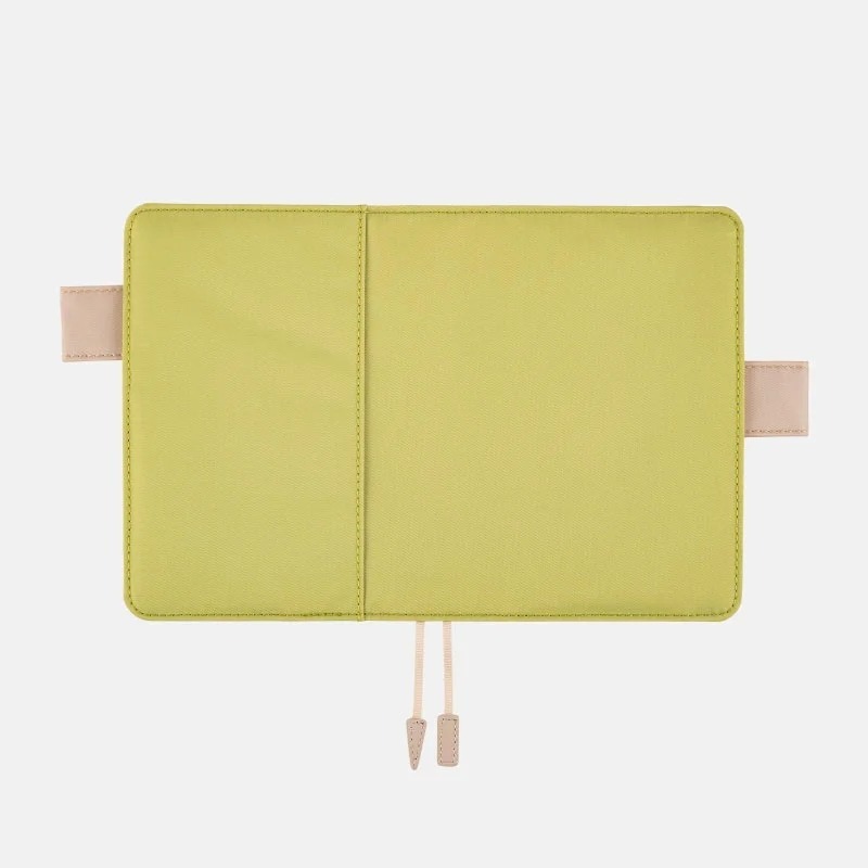 【預購】HOBO日手帳外皮 A6文庫本 橄欖園 Olive Grove 淺綠x亮米 (純色系列) 書皮書衣 HOBO手帳-細節圖6