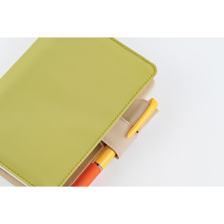 【預購】HOBO日手帳外皮 A6文庫本 橄欖園 Olive Grove 淺綠x亮米 (純色系列) 書皮書衣 HOBO手帳-細節圖9