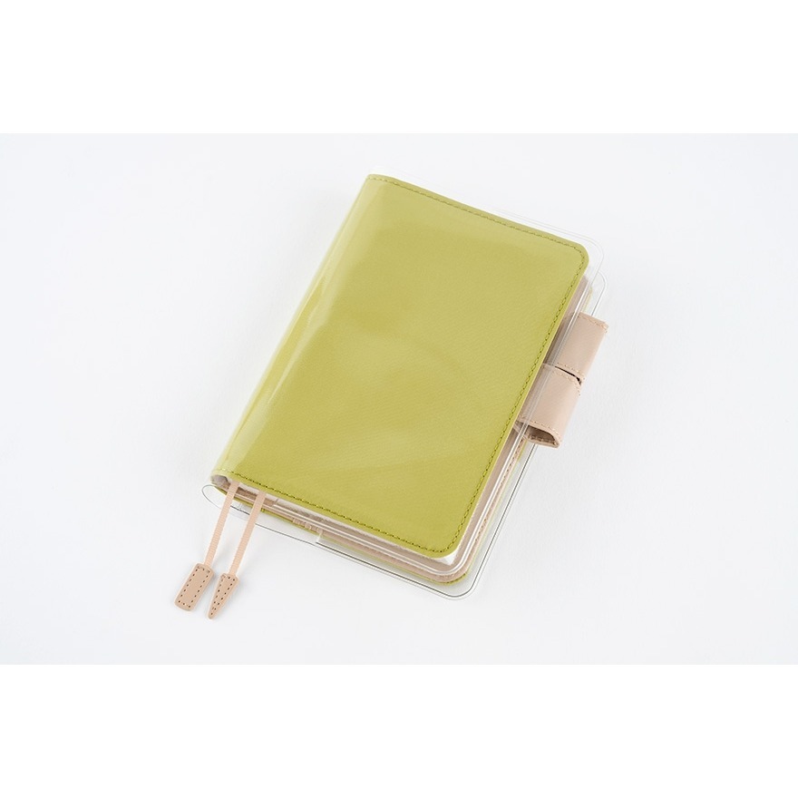 【預購】HOBO日手帳外皮 A6文庫本 橄欖園 Olive Grove 淺綠x亮米 (純色系列) 書皮書衣 HOBO手帳-細節圖10