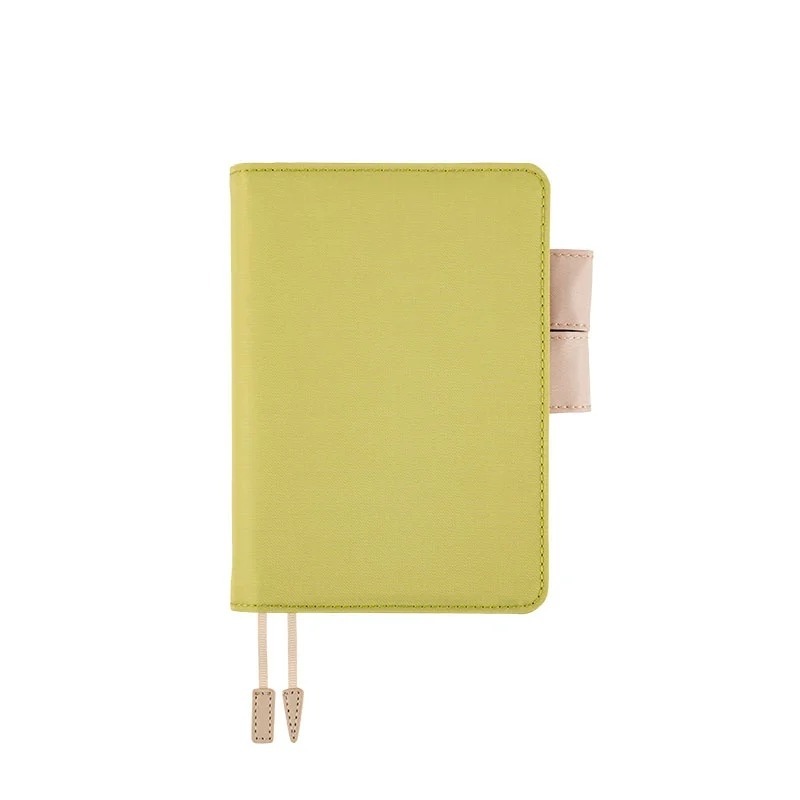 【預購】HOBO日手帳外皮 A6文庫本 橄欖園 Olive Grove 淺綠x亮米 (純色系列) 書皮書衣 HOBO手帳-規格圖11