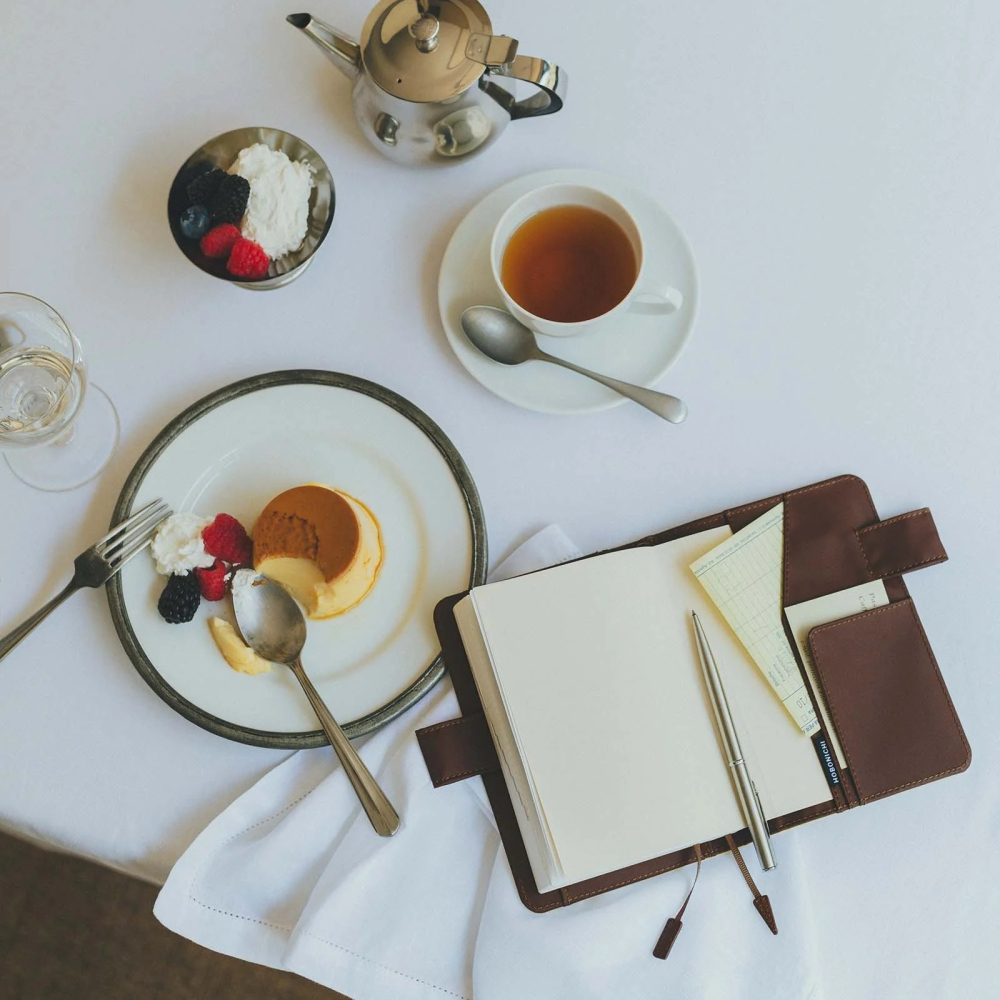 【預購】HOBO日手帳外皮 A6文庫本 焦糖布丁 Caramel Pudding 純色系列 書皮書衣 HOBO手帳-細節圖4