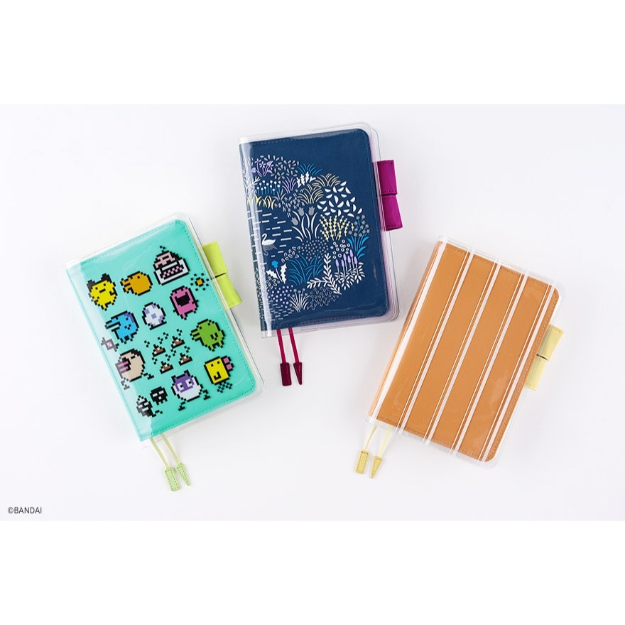 【預購】HOBO日手帳外皮 A6文庫本 水藍萊姆綠 Aqua Lime 純色系列 書皮書衣 Hobonichi-細節圖11