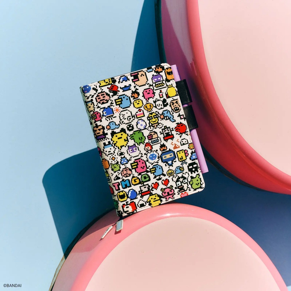 【預購】HOBO日手帳外皮 A6文庫本 tamagotchi 塔麻可吉 電子雞 寵物蛋 書皮書衣 HOBO手帳-細節圖2