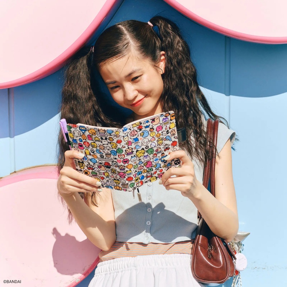 【預購】HOBO日手帳外皮 A6文庫本 tamagotchi 塔麻可吉 電子雞 寵物蛋 書皮書衣 HOBO手帳-細節圖3